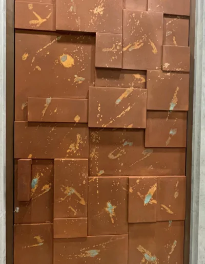 Diseño moderno de puerta
